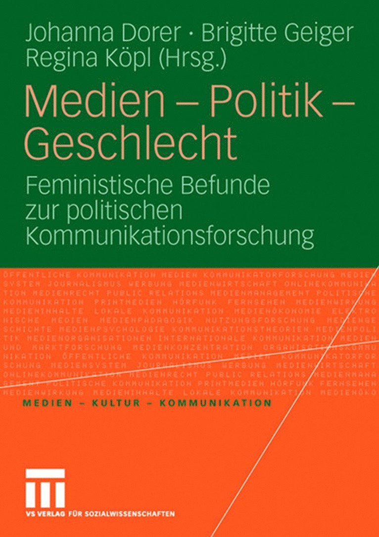 Medien - Politik - Geschlecht