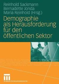 bokomslag Demographie als Herausforderung fr den ffentlichen Sektor