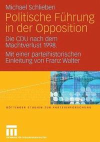 bokomslag Politische Führung in der Opposition