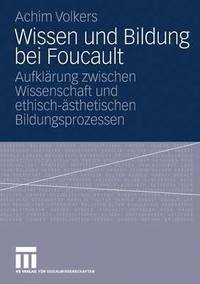 bokomslag Wissen und Bildung bei Foucault