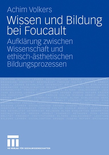 bokomslag Wissen und Bildung bei Foucault