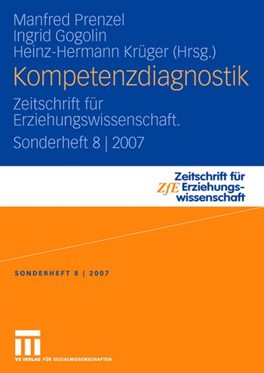 Manfred Prenzel, Ingrid Gogolin, Heinz-Hermann Krüger - Kompetenzdiagnostik, Häftad