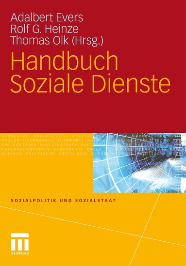 Adalbert Evers, Rolf G. Heinze, Thomas Olk - Handbuch Soziale Dienste, Inbunden