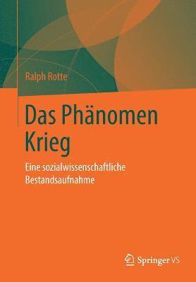 bokomslag Das Phänomen Krieg