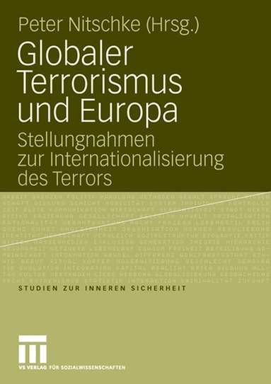 Peter Nitschke, Peter Nitschke - Globaler Terrorismus und Europa, Häftad