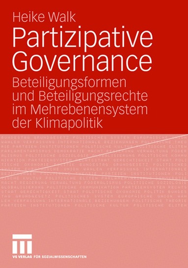 Heike Walk - Partizipative Governance, Häftad