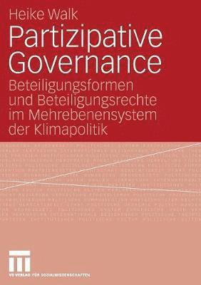 bokomslag Partizipative Governance