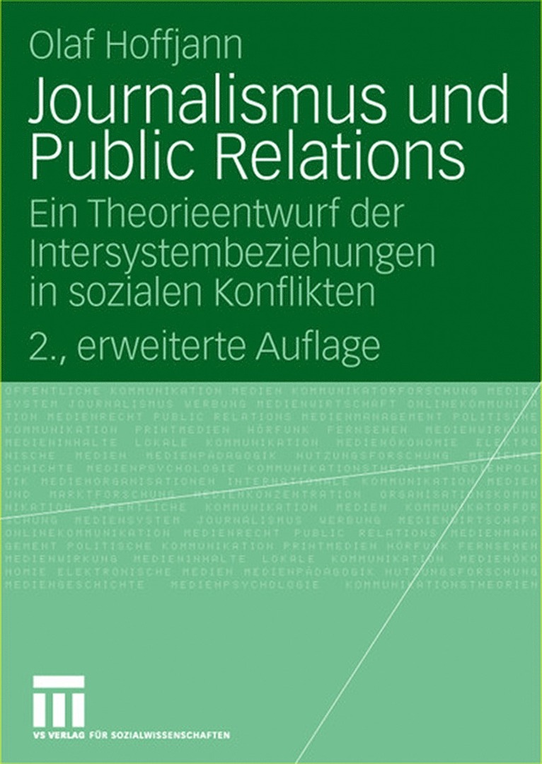 Olaf Hoffjann - Journalismus und Public Relations, Häftad