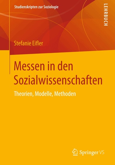 Stefanie Eifler - Messen in den Sozialwissenschaften, Häftad