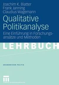 bokomslag Qualitative Politikanalyse