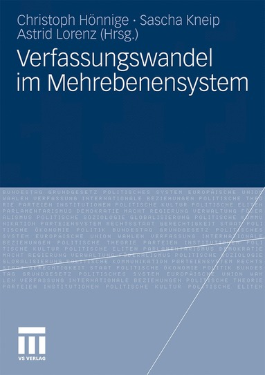 bokomslag Verfassungswandel im Mehrebenensystem