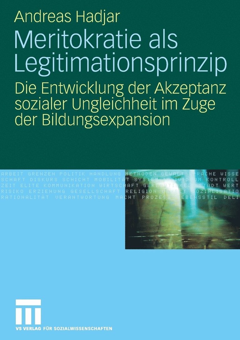 Meritokratie als Legitimationsprinzip 1