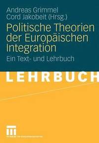 bokomslag Politische Theorien der Europischen Integration