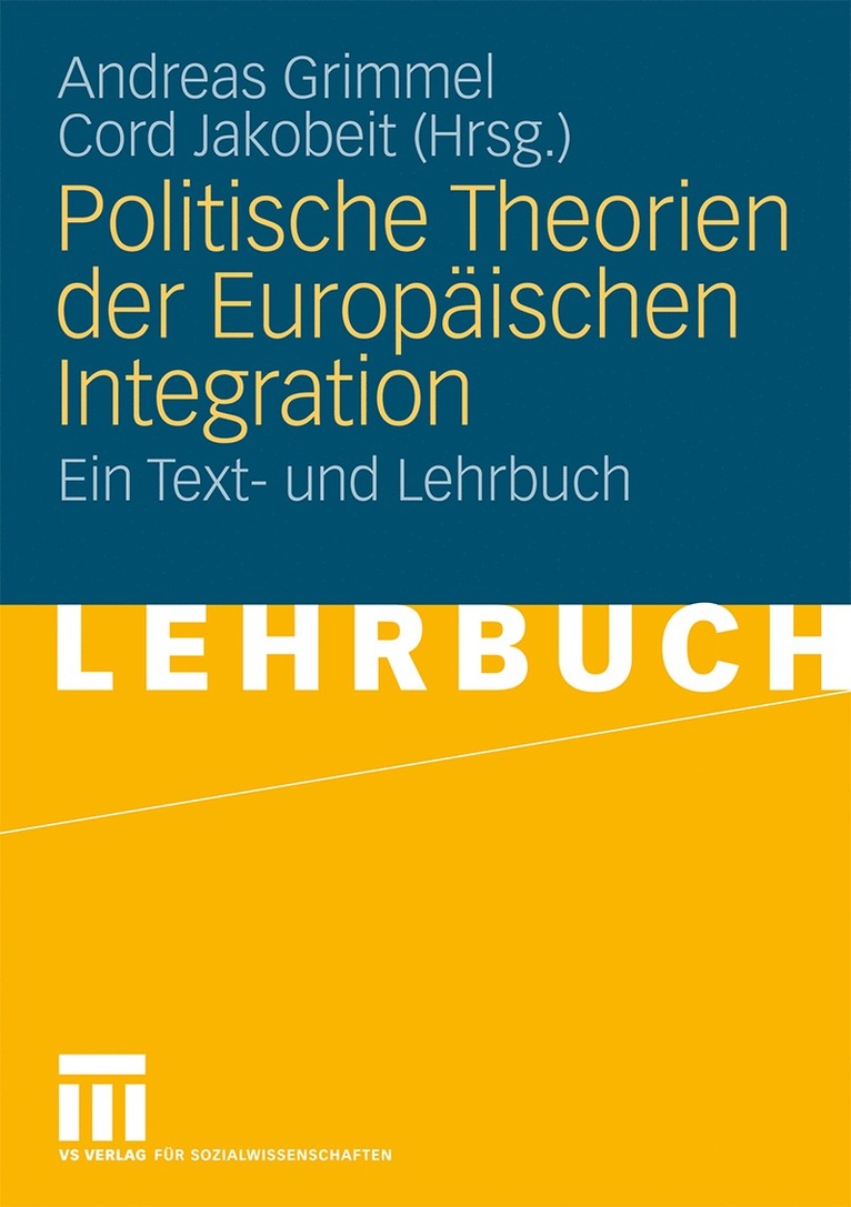 Politische Theorien der Europischen Integration 1