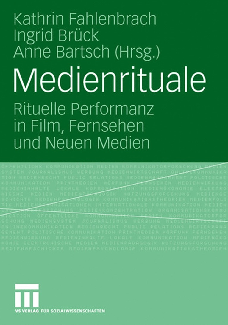 Kathrin Fahlenbrach, Ingrid Brück, Anne Bartsch, Ingrid Br Ck - Medienrituale, Häftad