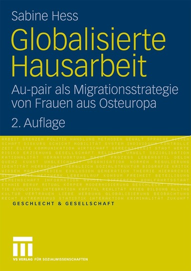 Sabine Hess - Globalisierte Hausarbeit, Häftad