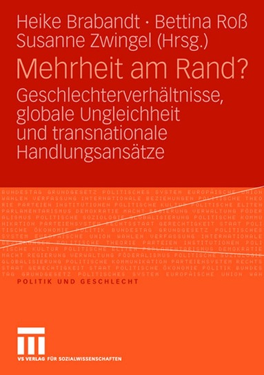 Heike Brabandt, Bettina Roß, Susanne Zwingel - Mehrheit am Rand?, Häftad
