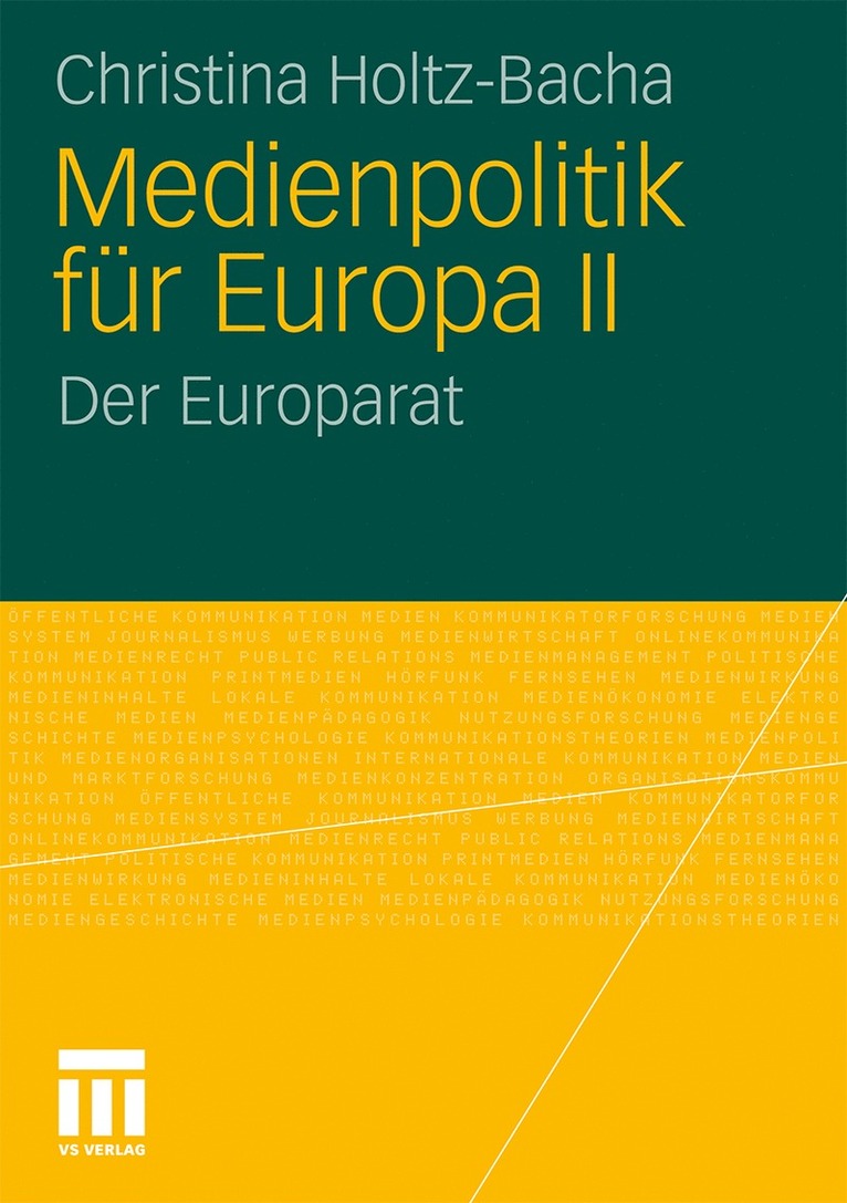 Medienpolitik fr Europa II 1