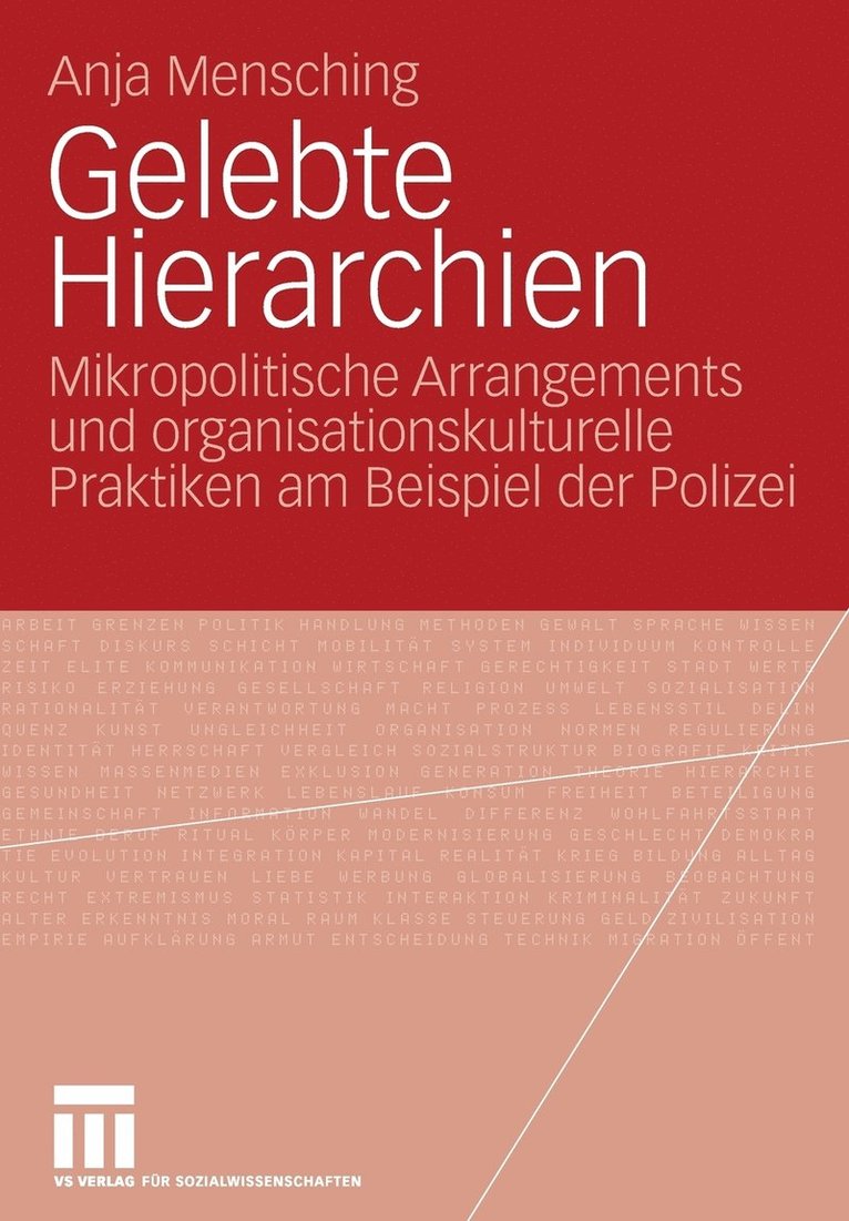 Anja Mensching - Gelebte Hierarchien, Häftad