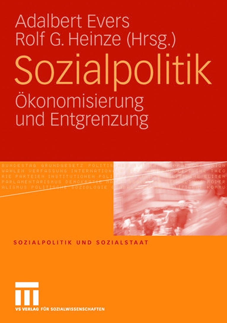 Adalbert Evers, Rolf G. Heinze - Sozialpolitik, Häftad
