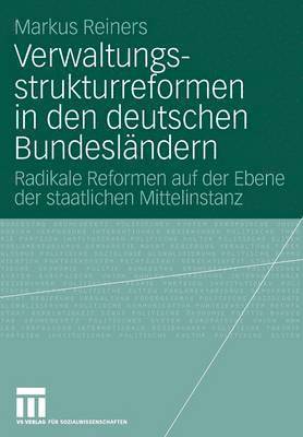 bokomslag Verwaltungsstrukturreformen in den deutschen Bundeslndern