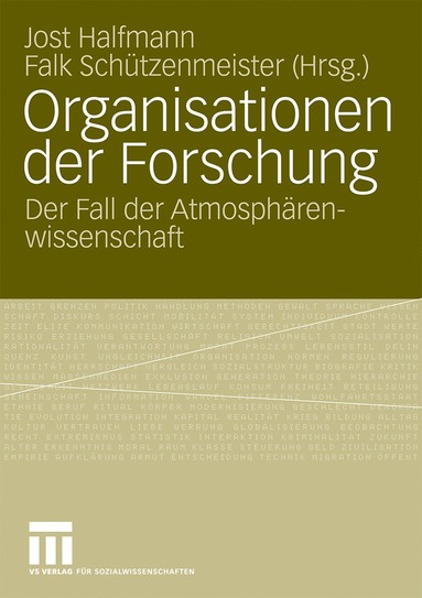 bokomslag Organisationen der Forschung