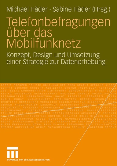 Michael Häder, Sabine Häder - Telefonbefragungen über das Mobilfunknetz, Häftad