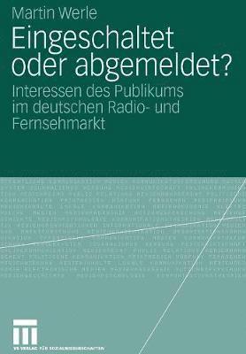 Martin Werle - Eingeschaltet oder abgemeldet?, Häftad