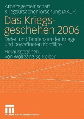 bokomslag Das Kriegsgeschehen 2006