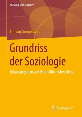 bokomslag Grundriss der Soziologie