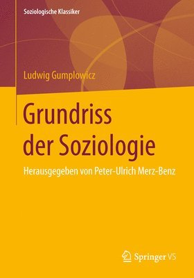 bokomslag Grundriss Der Soziologie: Herausgegeben Von Peter-Ulrich Merz-Benz