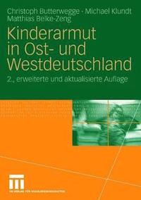 bokomslag Kinderarmut in Ost- und Westdeutschland
