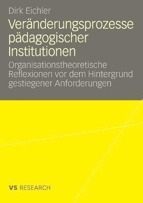 Vernderungsprozesse pdagogischer Institutionen 1