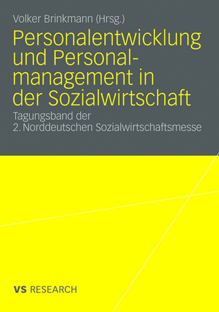 Volker Brinkmann - Personalentwicklung und Personalmanagement in der Sozialwirtschaft, Häftad