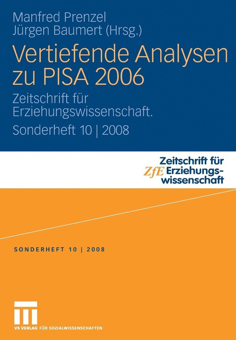 Vertiefende Analysen zu PISA 2006 1