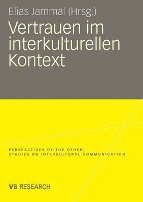 Vertrauen im interkulturellen Kontext 1