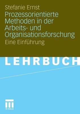 bokomslag Prozessorientierte Methoden in der Arbeits- und Organisationsforschung