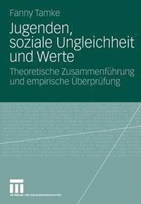 bokomslag Jugenden, soziale Ungleichheit und Werte