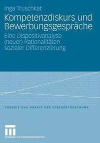 bokomslag Kompetenzdiskurs und Bewerbungsgesprche