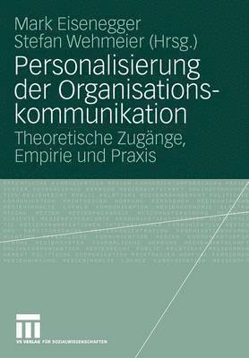 bokomslag Personalisierung der Organisationskommunikation