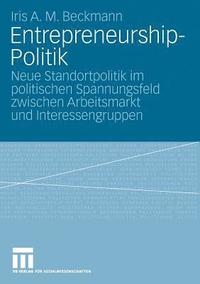 bokomslag Entrepreneurship-Politik