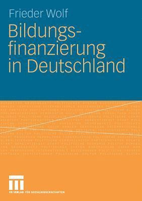 bokomslag Bildungsfinanzierung in Deutschland