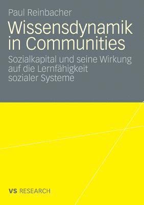 bokomslag Wissensdynamik in Communities