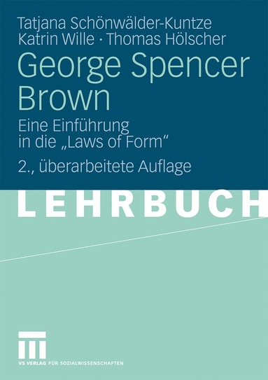 bokomslag George Spencer Brown