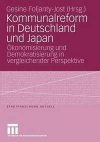 bokomslag Kommunalreform in Deutschland und Japan