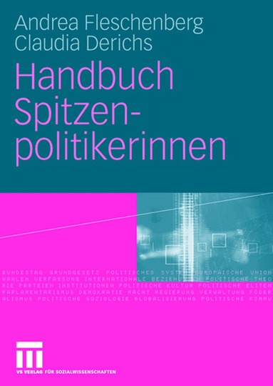 Andrea Fleschenberg dos Ramos Pinéu, Claudia Derichs, Andrea Fleschenberg dos Ramos Pinéu, Claudia Derichs - Handbuch Spitzenpolitikerinnen, Häftad