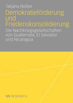 bokomslag Demokratiefrderung und Friedenskonsolidierung