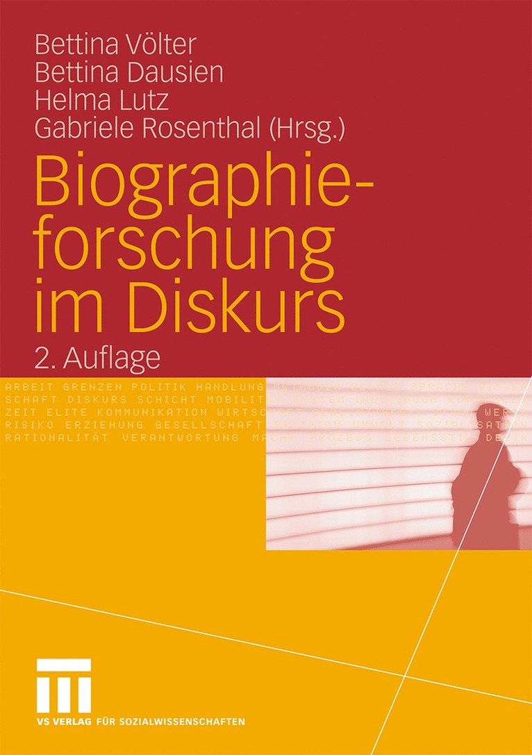 Bettina Völter, Bettina Dausien, Helma Lutz, Gabriele Rosenthal - Biographieforschung im Diskurs, Häftad