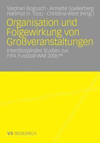 bokomslag Organisation und Folgewirkung von Groveranstaltungen