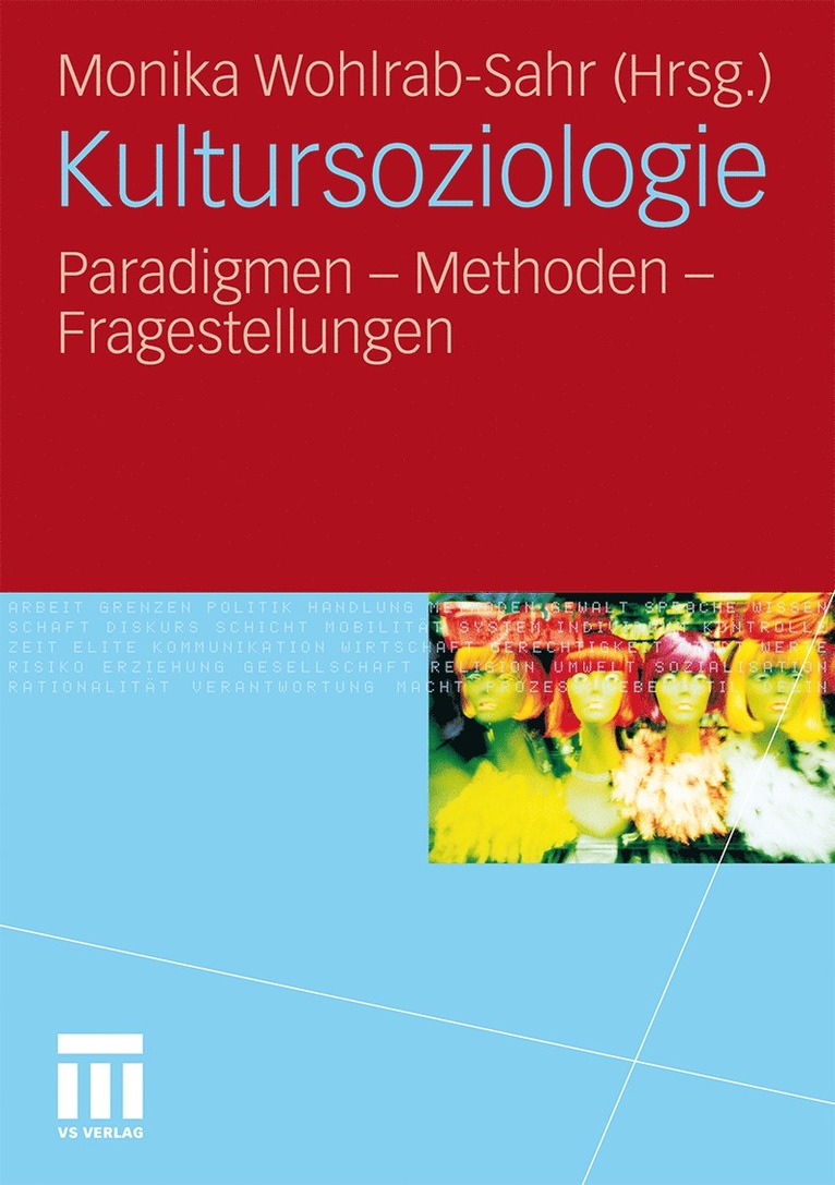 Monika Wohlrab-Sahr, Monika Wohlrab-Sahr - Kultursoziologie, Häftad
